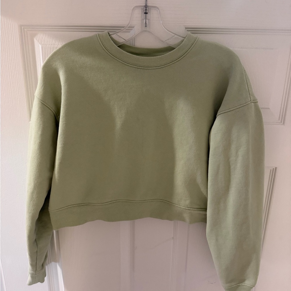Girlfriend Collective Sage Green Sweatshirt